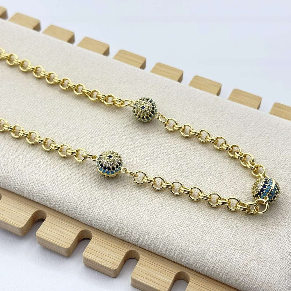 Colier placat aur 18k Colier placat aur 18k