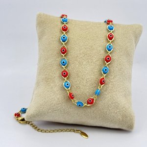 Colier placat aur 18k Ochiul lui Horus