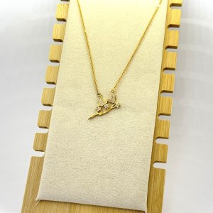 Colier placat aur 18k randunele