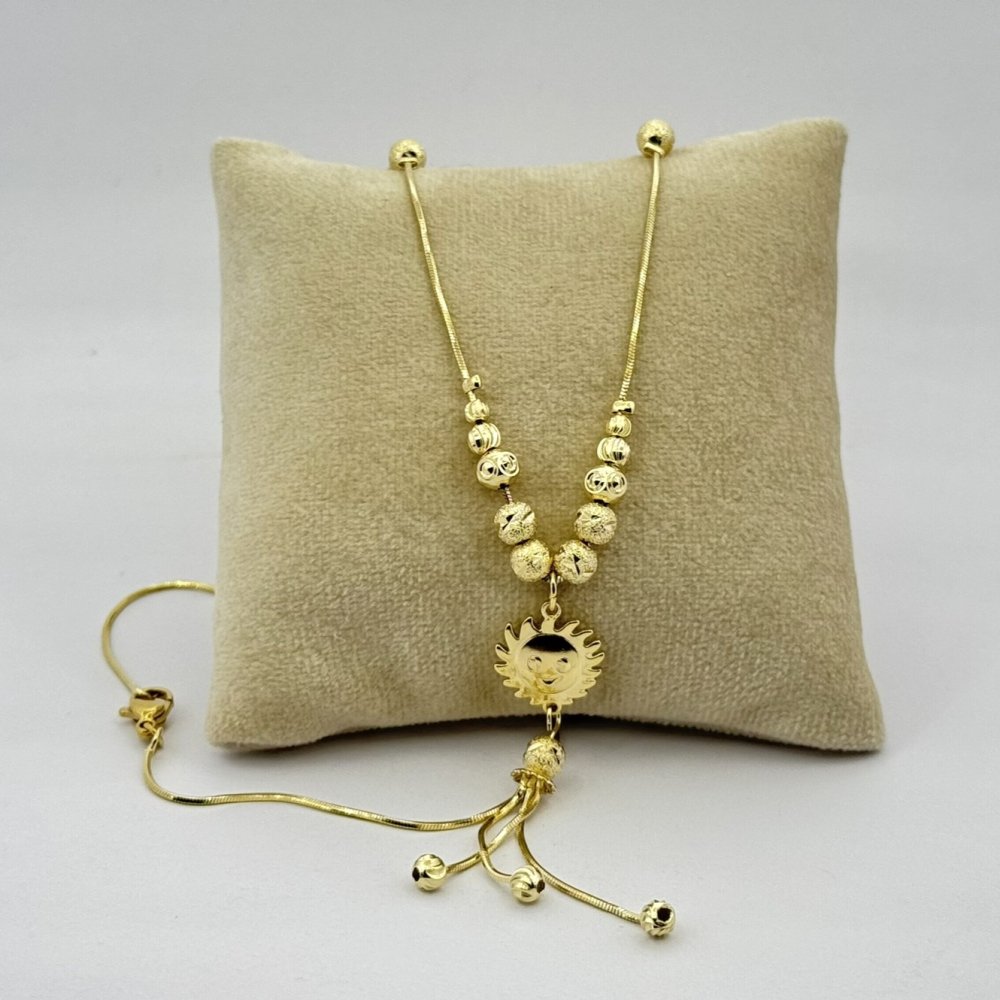 Colier placat aur 18k Soare Colier placat aur 18k Soare