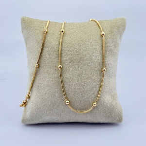 Colier placat aur 18k unisex