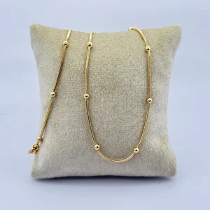 Colier placat aur 18k unisex