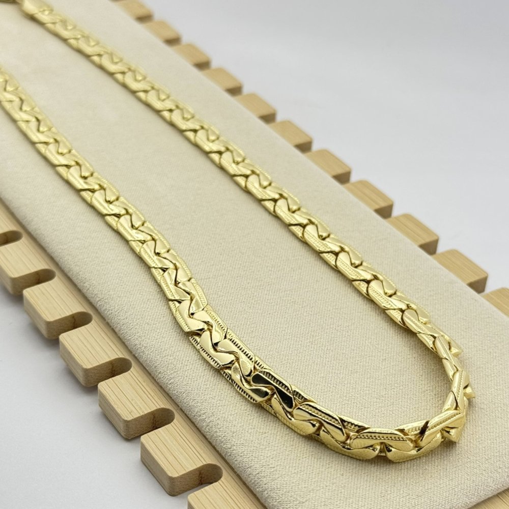 Colier placat aur 18k unisex