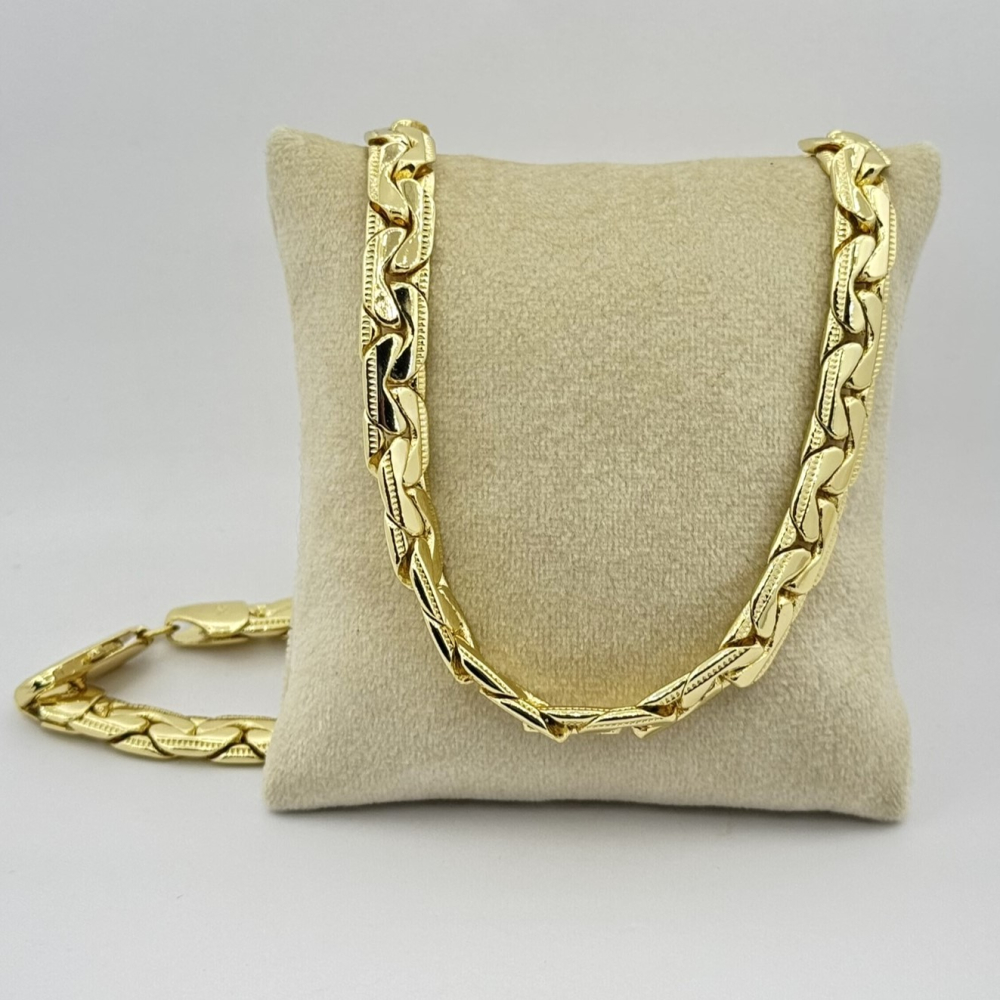 Colier placat aur 18k unisex