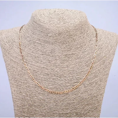 Colier placat aur clasic model unisex