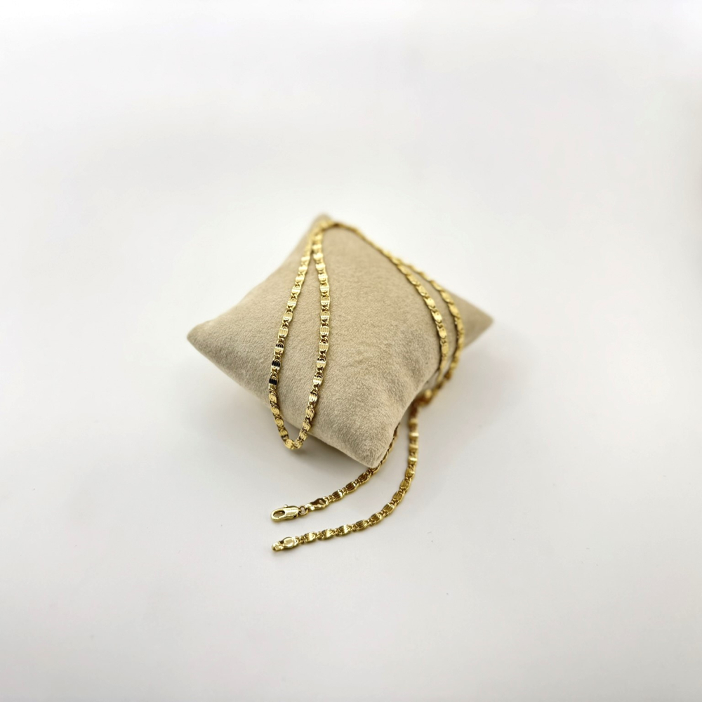 Colier placat aur galben 18k