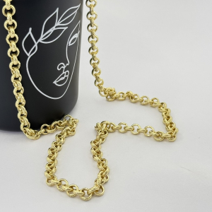 Colier placat aur galben 18k
