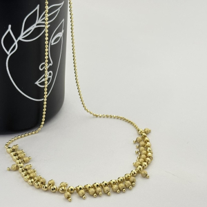Colier placat aur galben 18k 