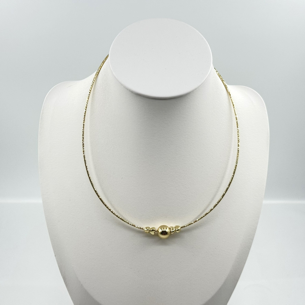 Colier placat aur 18k Colier placat aur 18k