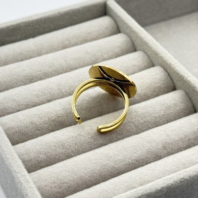 Inel modern otel inoxidabil