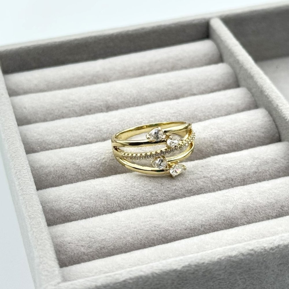 Inel placat aur 18k