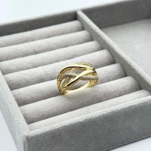 Inel placat aur 18k