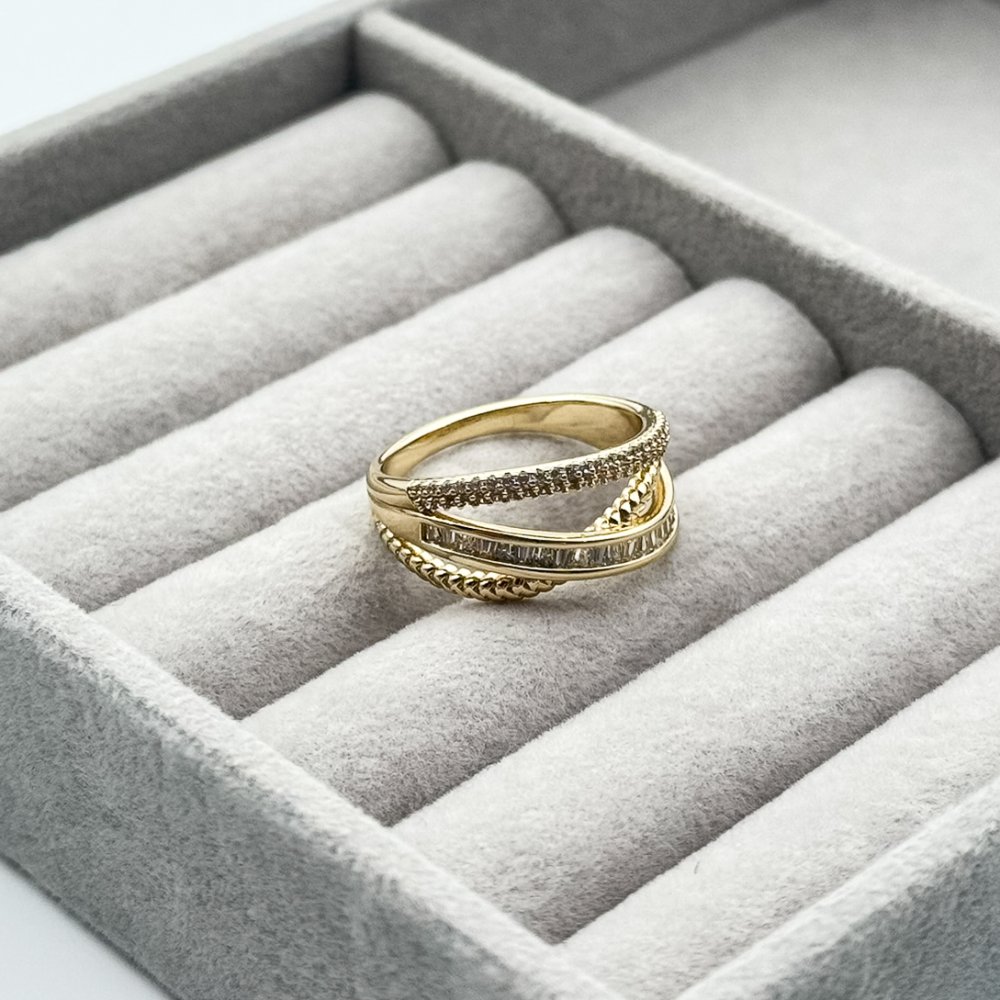 Inel placat aur 18k