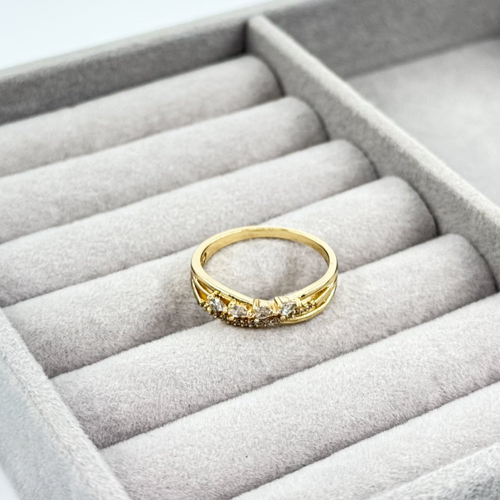 Inel placat aur 18k Inel placat aur 18k