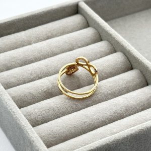 Inel placat aur 18k cu inimioara Inel placat aur 18k cu inimioara