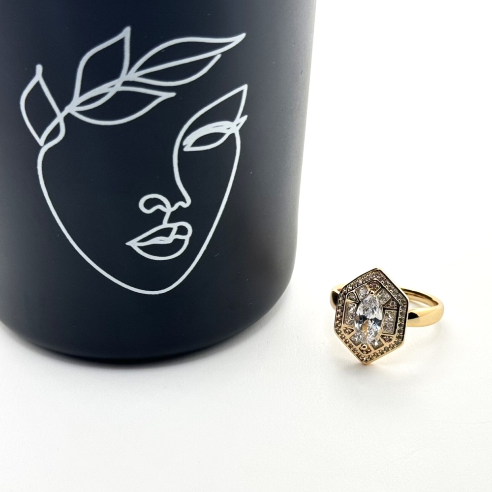 Inel placat aur 18k dama