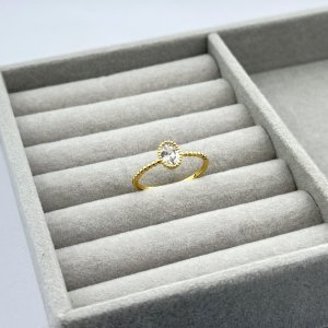 Inel placat aur 18k delicat Inel placat aur 18k delicat