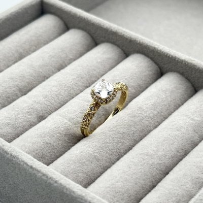 Inel placat aur 18k