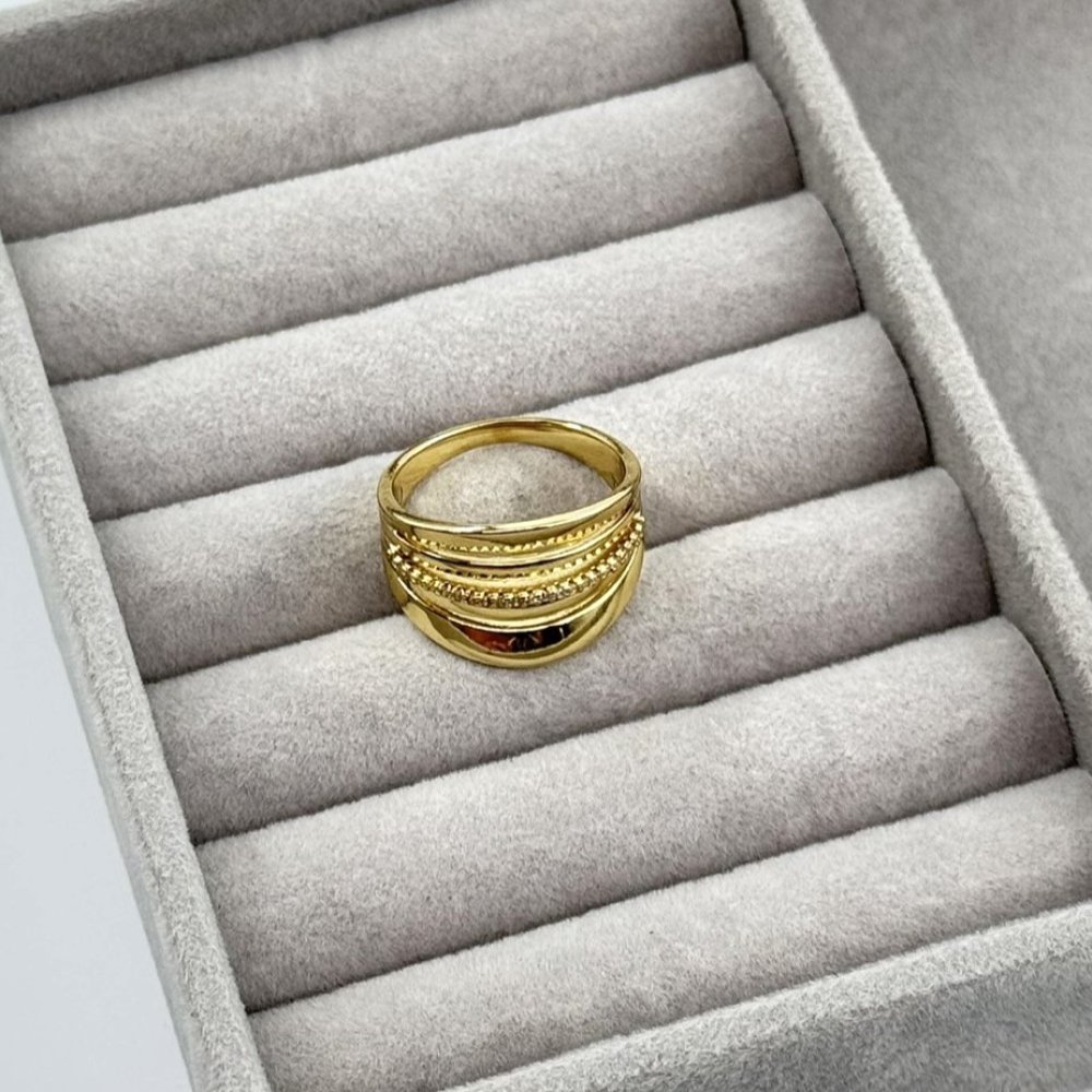 Inel placat aur 18k Inel placat aur 18k