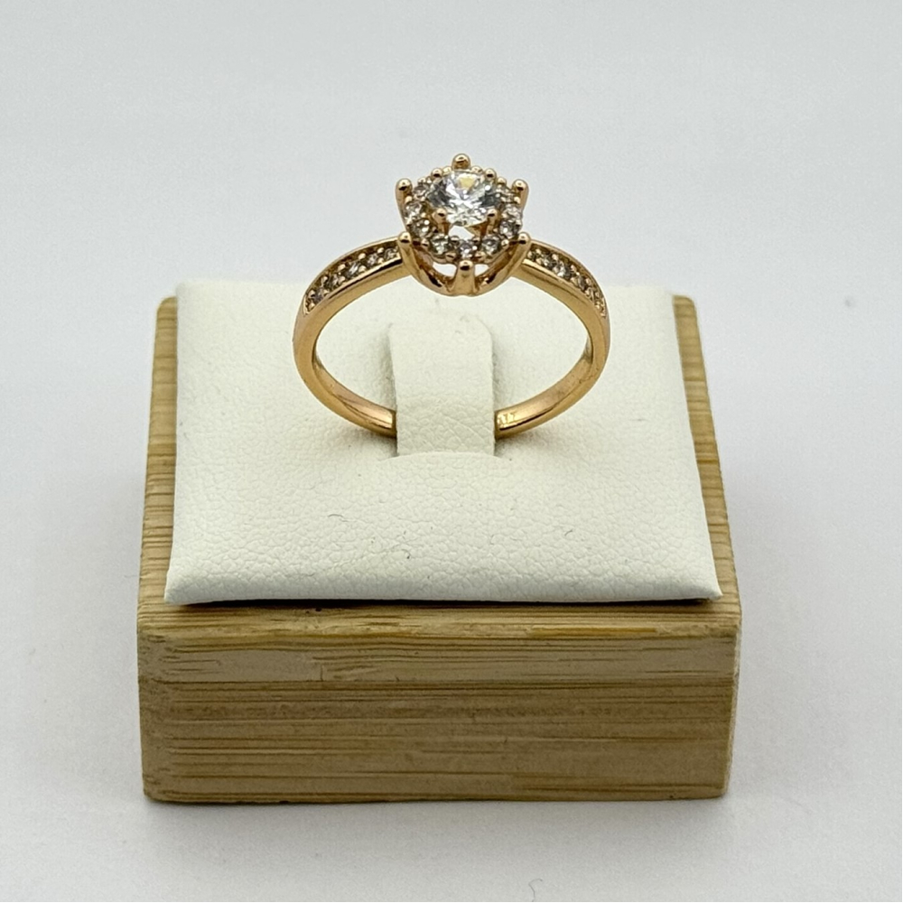 Inel placat aur 18k elegant