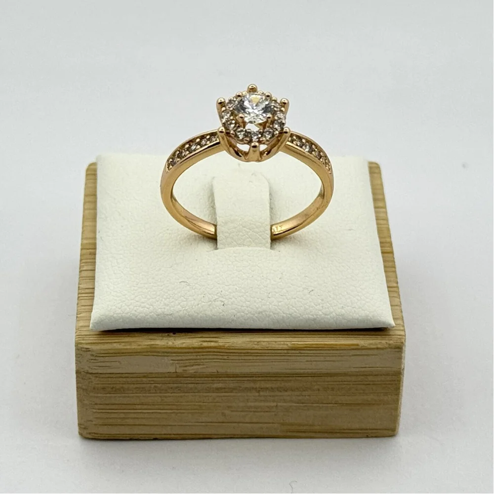 Inel placat aur 18k elegant Inel placat aur 18k elegant
