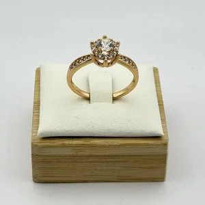 Inel placat aur 18k elegant Inel placat aur 18k elegant