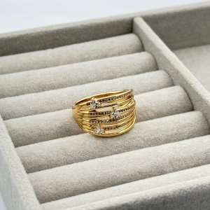 Inel placat aur 18k elegant
