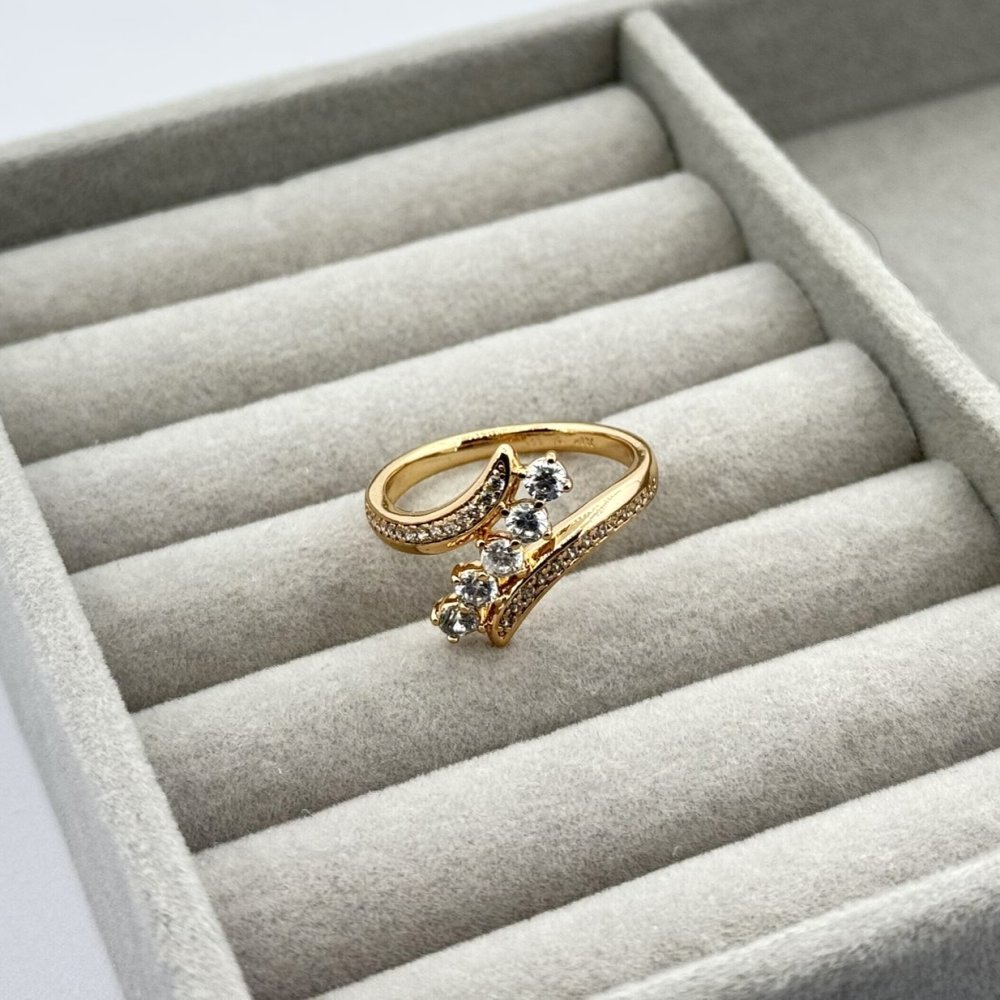 Inel placat aur 18k elegant Inel placat aur 18k elegant