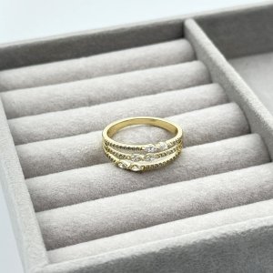 Inel placat aur 18k