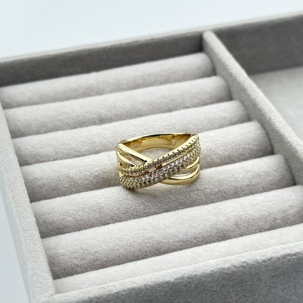 Inel placat aur 18k