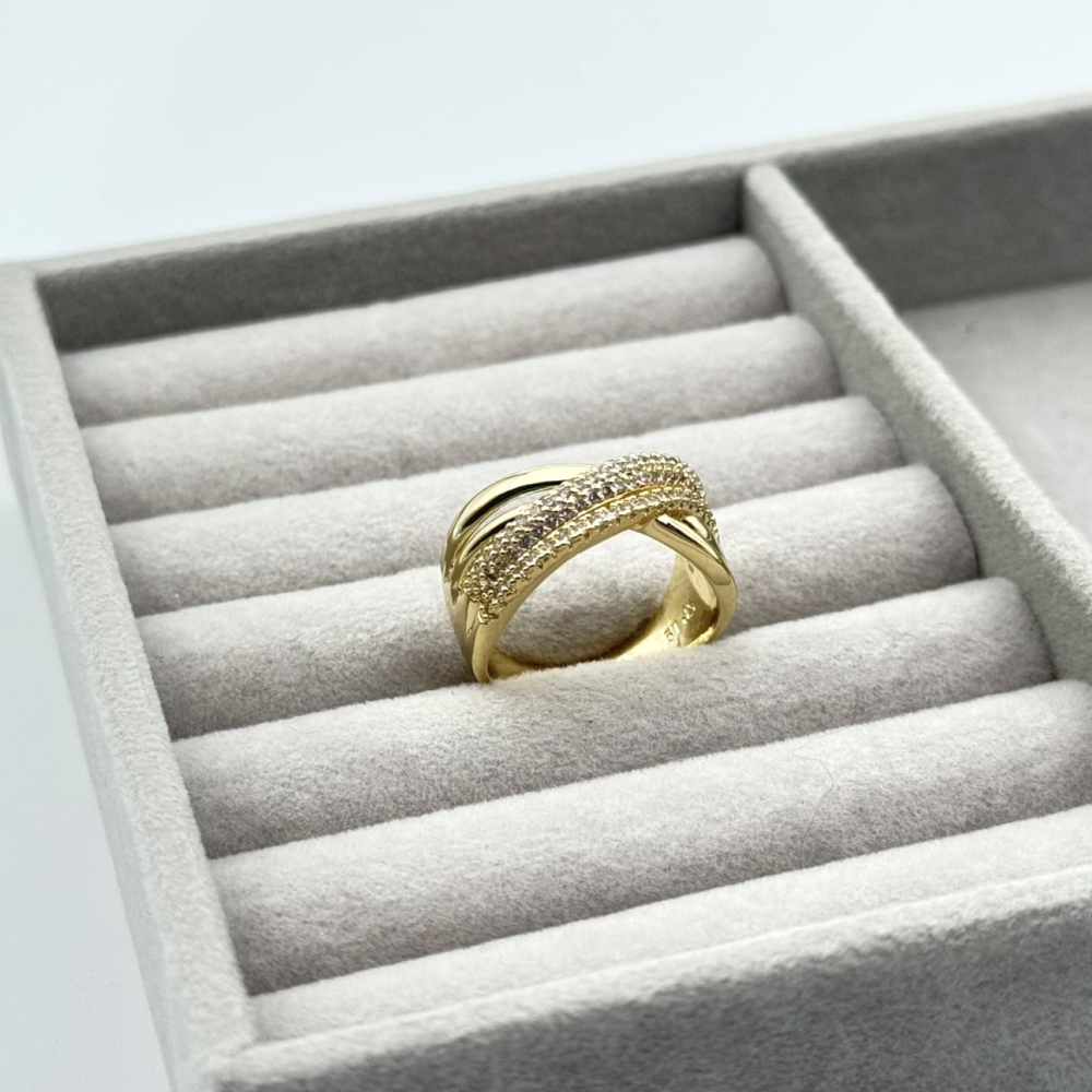 Inel placat aur 18k