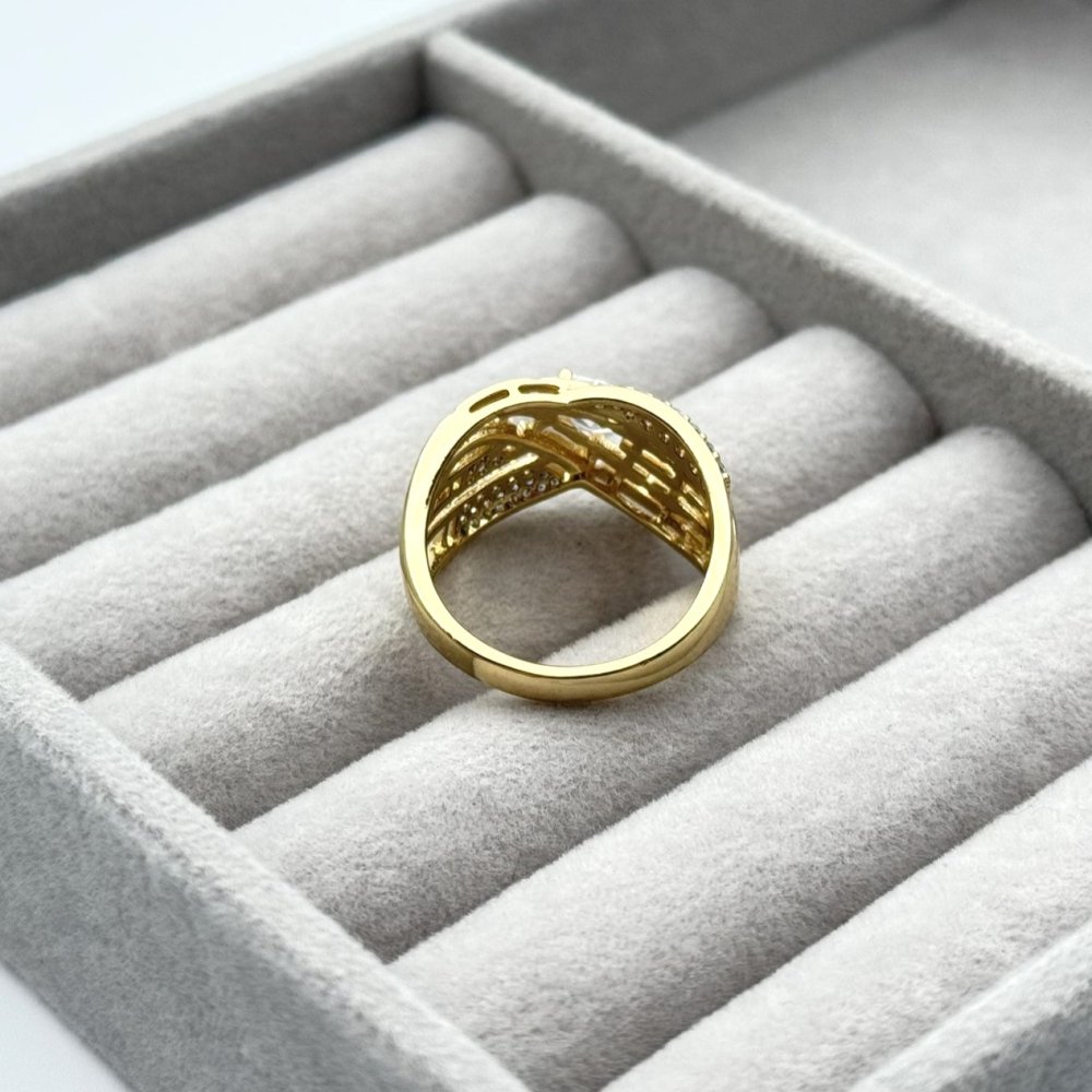 Inel placat aur 18k Inel placat aur 18k