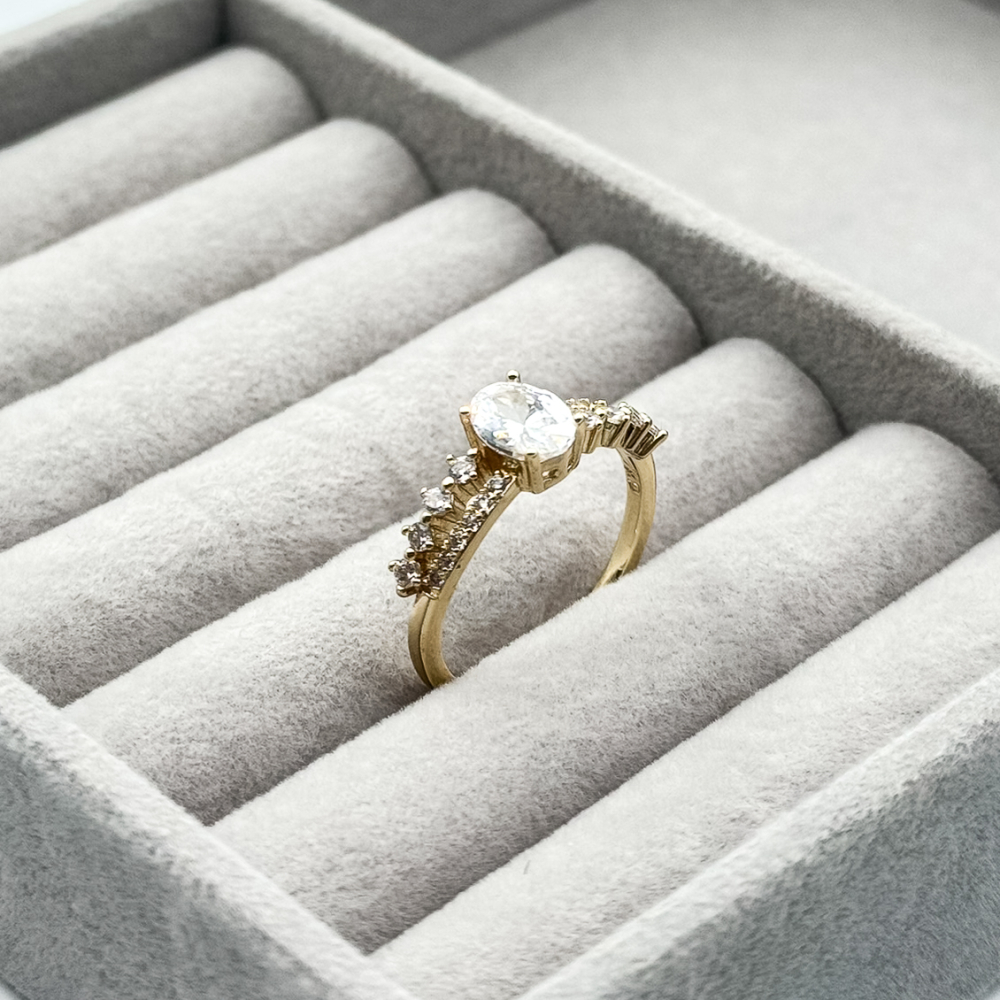 Inel placat aur 18k