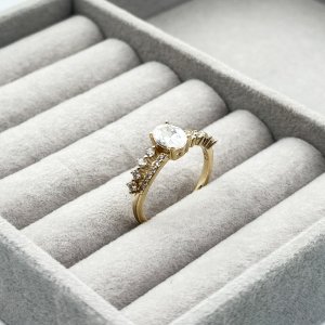 Inel placat aur 18k