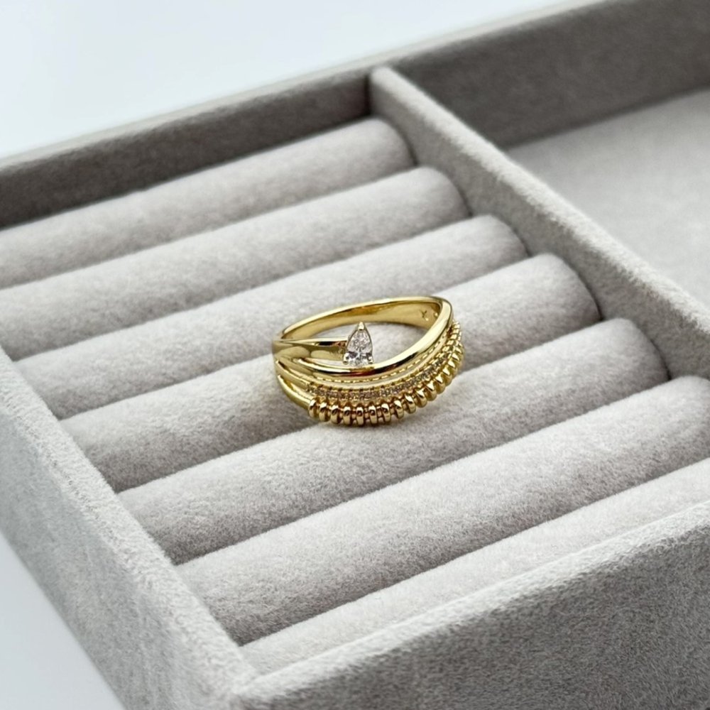 Inel placat aur 18k Inel placat aur 18k