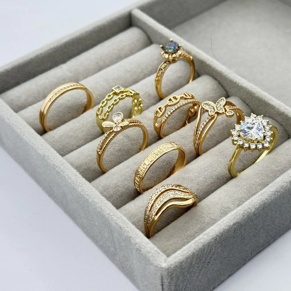 Inel placat aur 18k fin