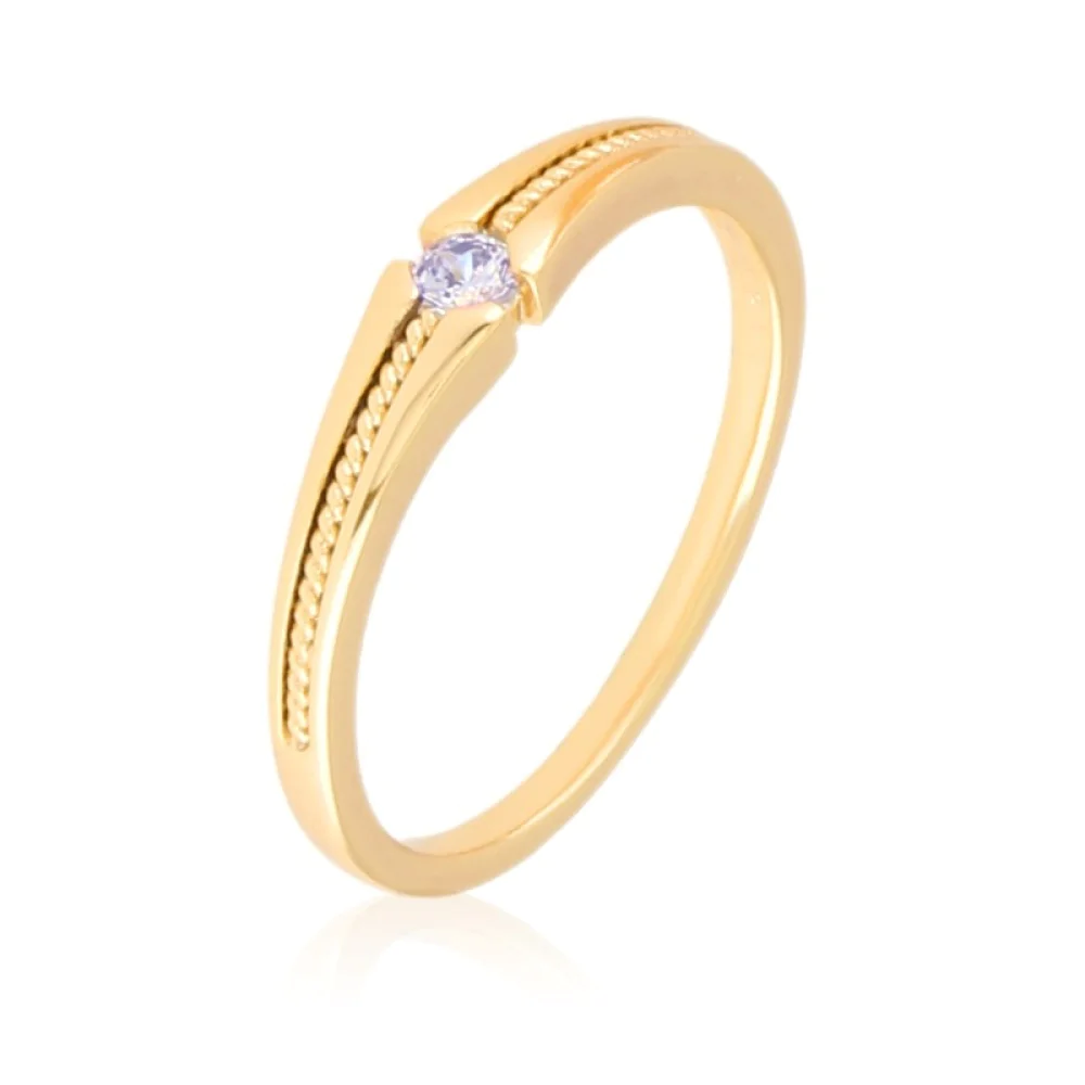 Inel placat aur 18k fin Inel placat aur 18k fin