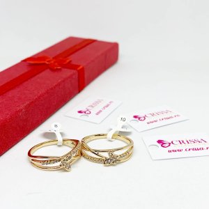 Inel placat aur 18k fluture