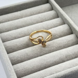 Inel placat aur 18k fluture Inel placat aur 18k fluture