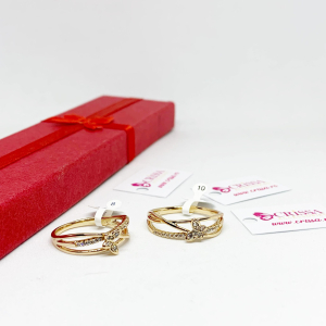 Inel placat aur 18k fluture