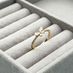 Inel placat aur 18k
