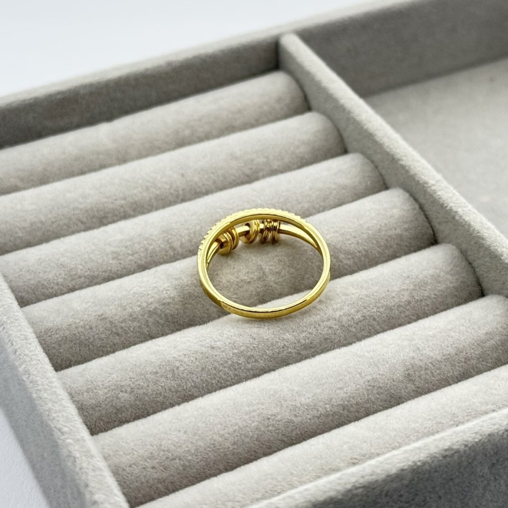 Inel placat aur 18k galben Inel placat aur 18k galben