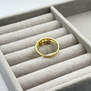 Inel placat aur 18k galben Inel placat aur 18k galben