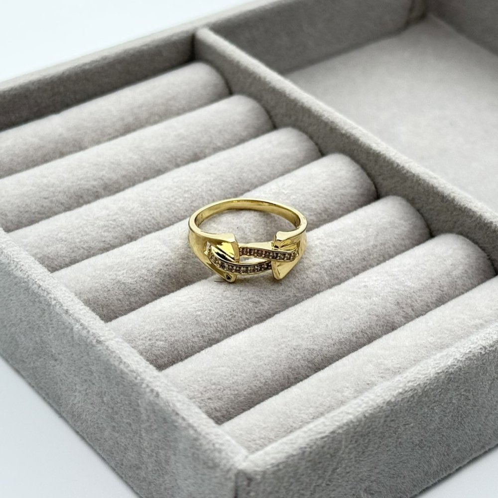 Inel placat aur 18k galben