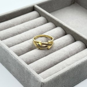 Inel placat aur 18k galben