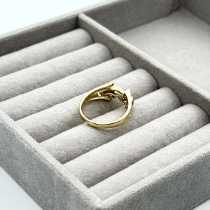 Inel placat aur 18k galben