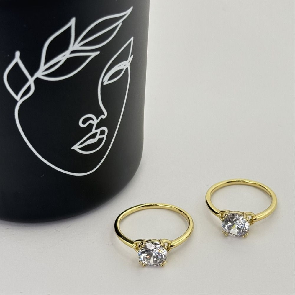 Inel placat aur 18k galben