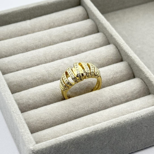 Inel placat aur 18k galben