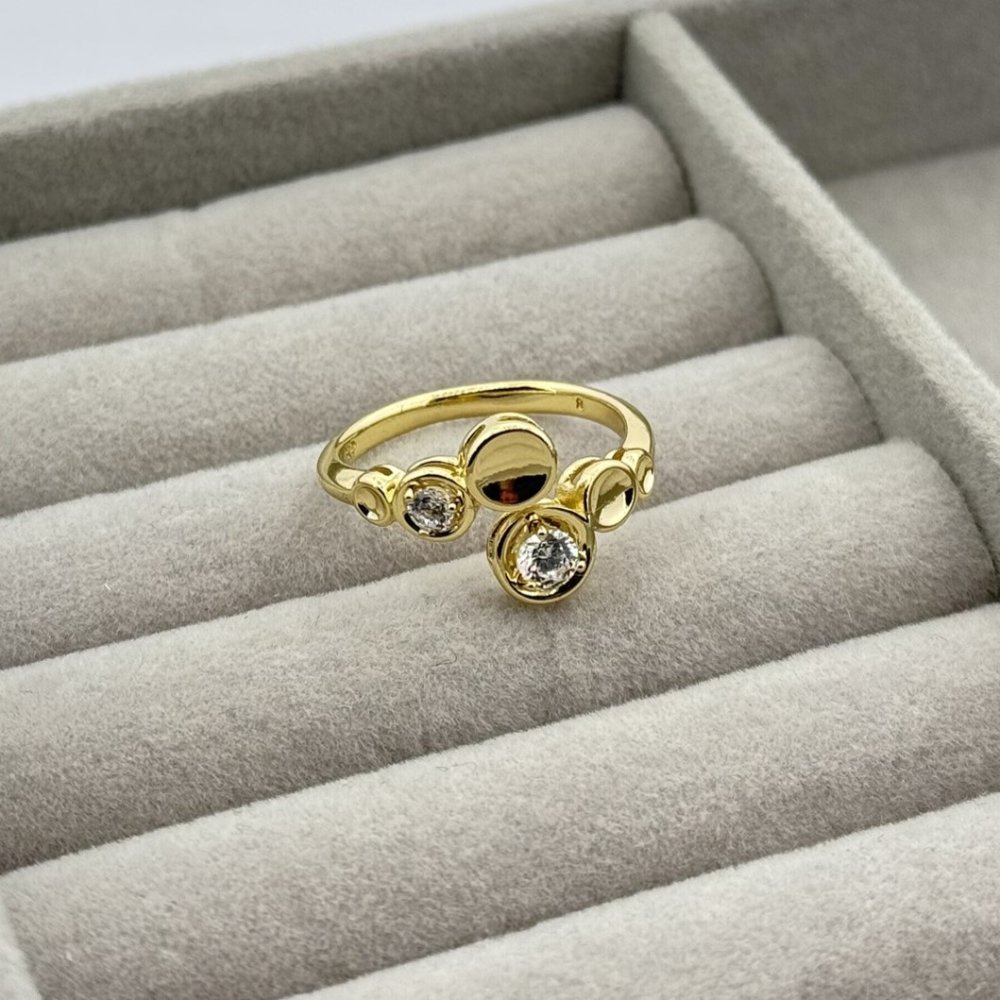 Inel placat aur 18k galben