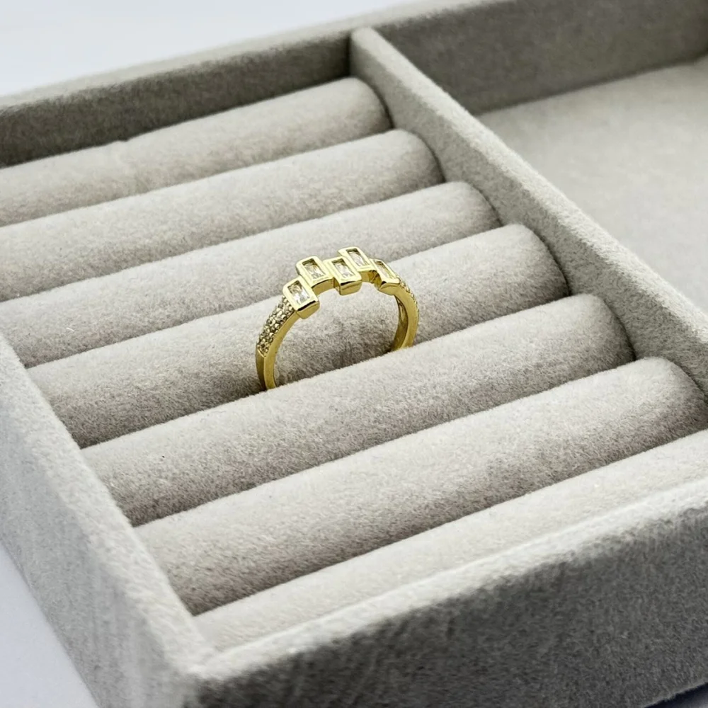 Inel placat aur 18k galben Inel placat aur 18k galben